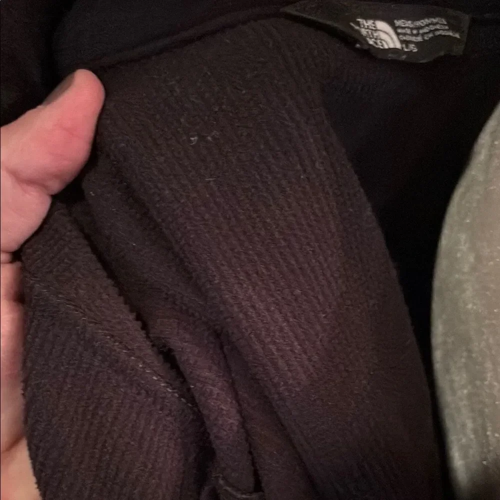 The North Face Black and Gray zip up Jacket